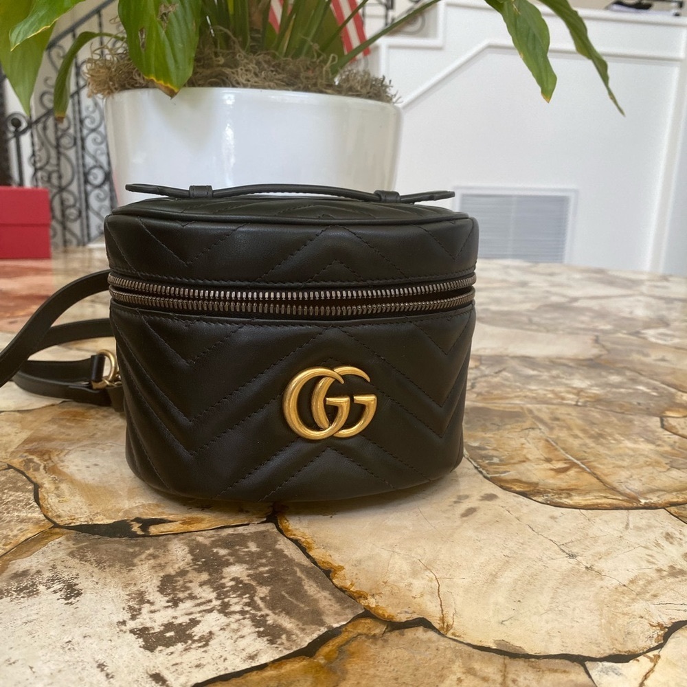 Authentic Gucci Mini Marmont Backpack. - image 2